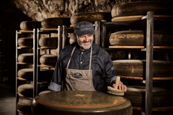Grotte à affiner du fromage