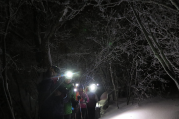 Les 30 janvier et  6 février 2021, randonnée hivernale et fondue