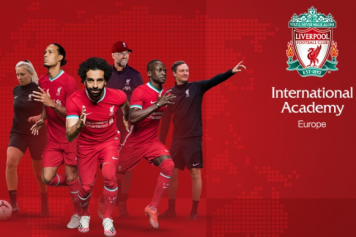 Du 26 au 28 juillet 2021, académie de football internationale du FC Liverpool