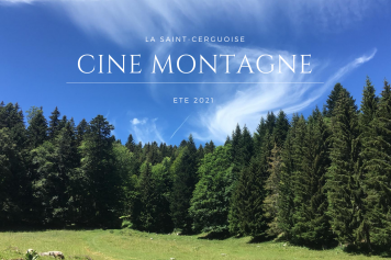 En août 2021, projections en plein air