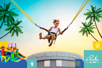 Du 8 juin au 23 juillet 2022, animations des 20 ans du Centre Commercial et de Loisirs de La Praille.