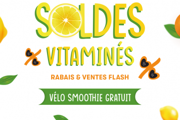 Les 25&29 juin et 2&6 juillet 2022, rabais et ventes flash