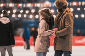 Le 14 février 2024, Saint-Valentin sous le signe du patin à glace à deux pas de Lausanne