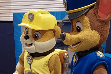 Du 7 au 21 septembre 2024,  exposition des véhicules de la Pat' Patrouille au Littoral Centre d'Allaman (VD)