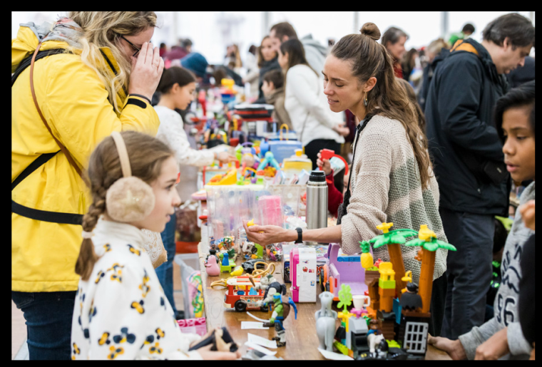 Marché Noël des enfants parc des Bastions