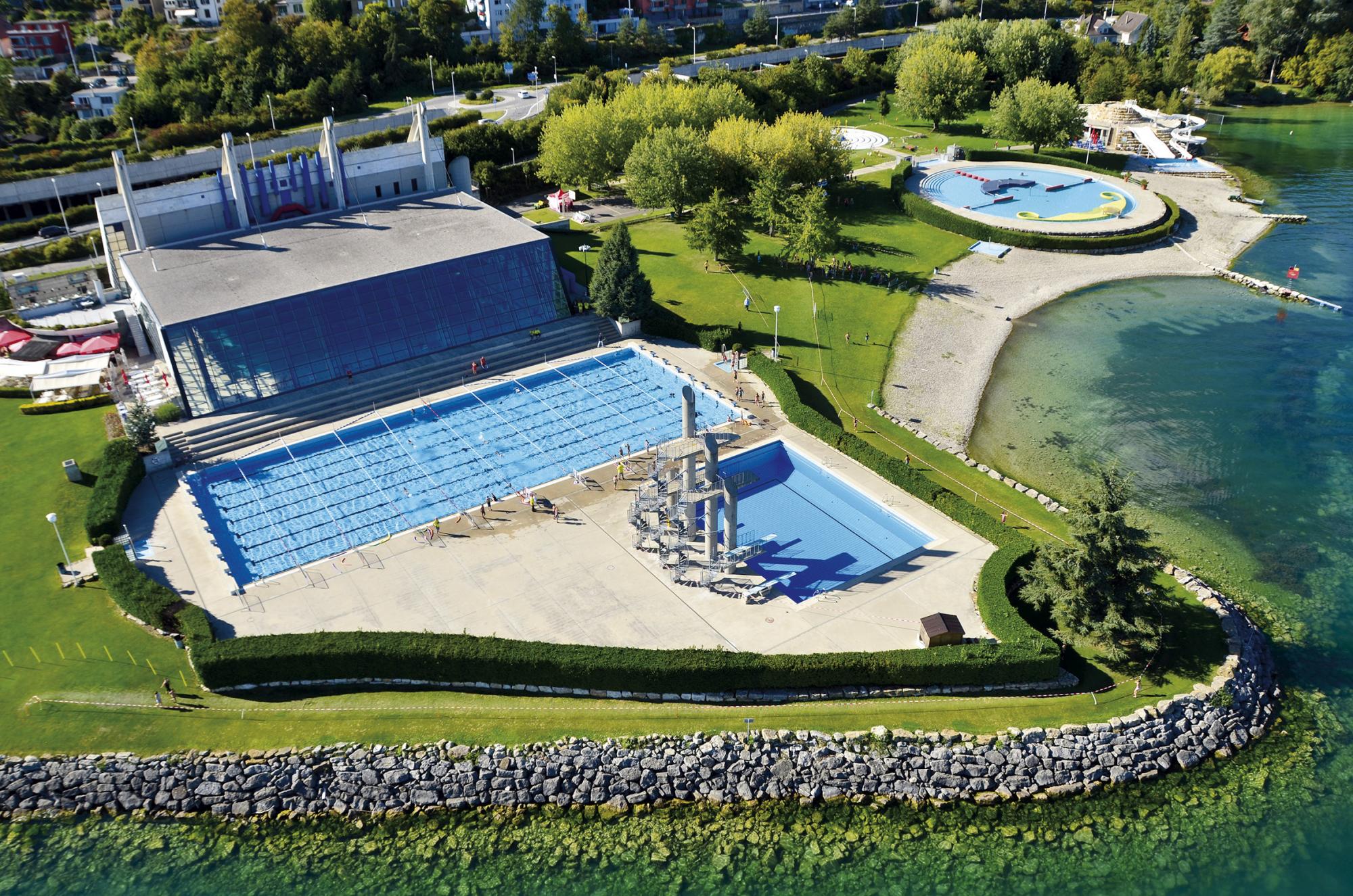 Les plus belles piscines de Suisse romande - Piscines du Nid-du-Crô à Neuchâtel
