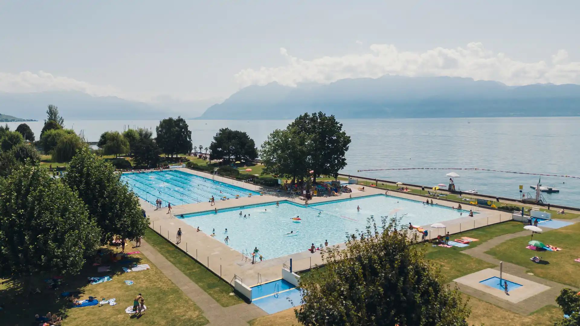 Les plus belles piscines de Suisse romande - Pully-Plage