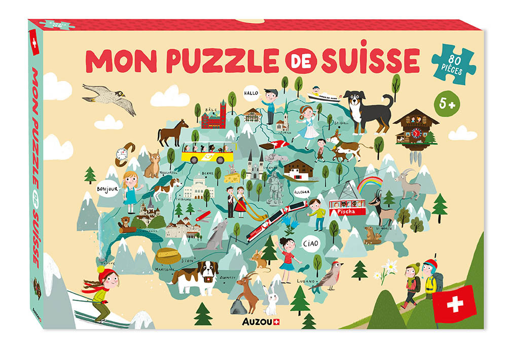 Mon puzzle de Suisse