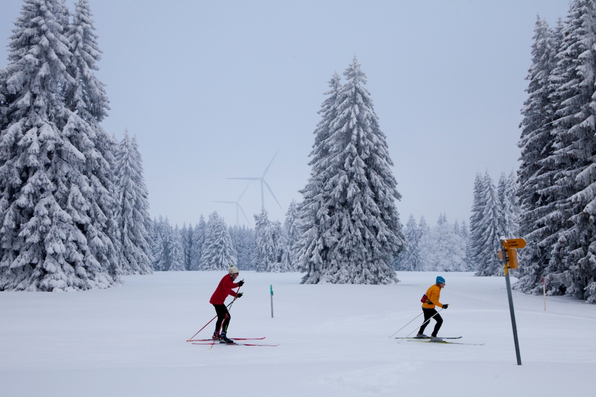 Chemins de fer du jura Langlauf