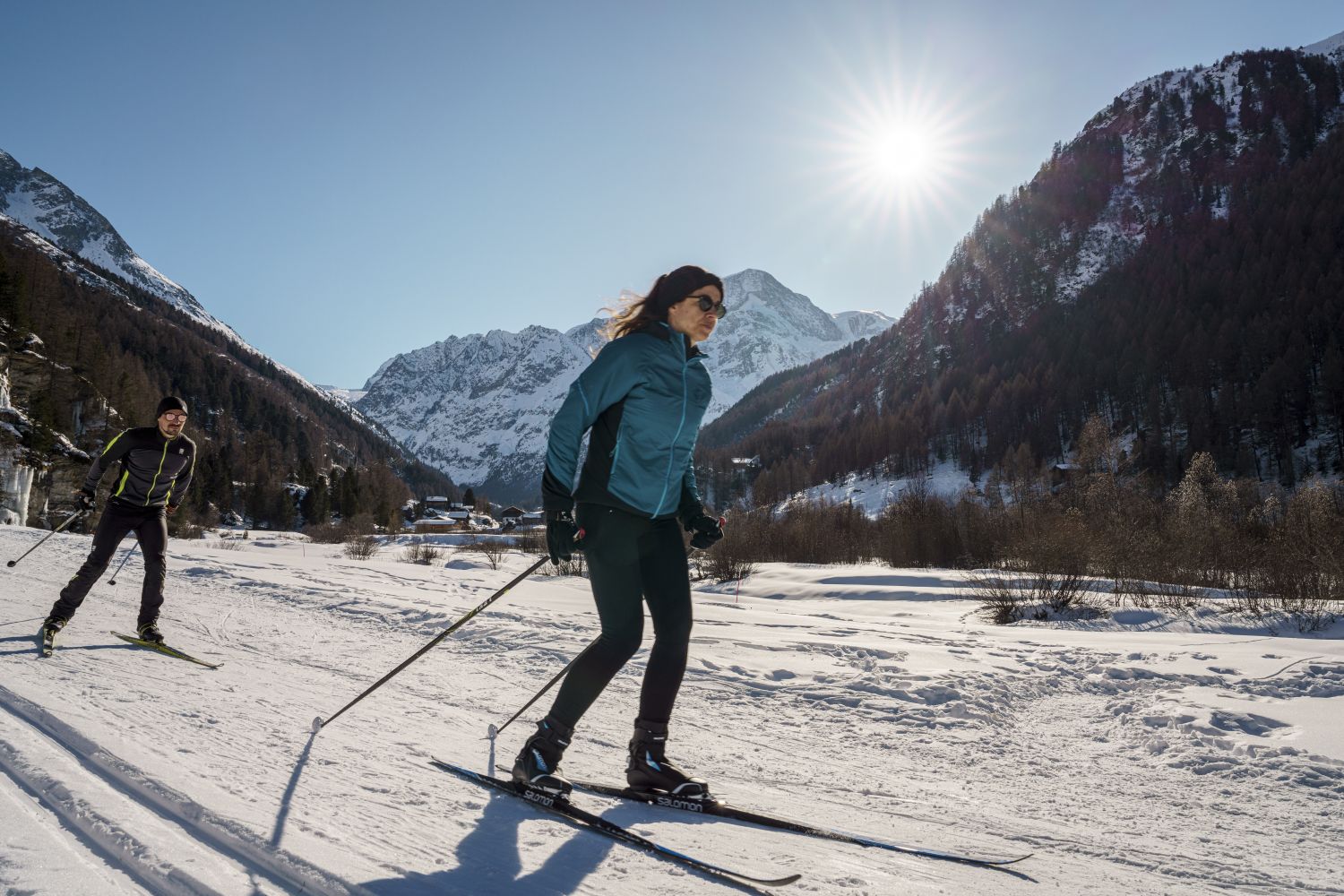 Le val d'Hérens regorge d'activités hivernales pour toutes les envies