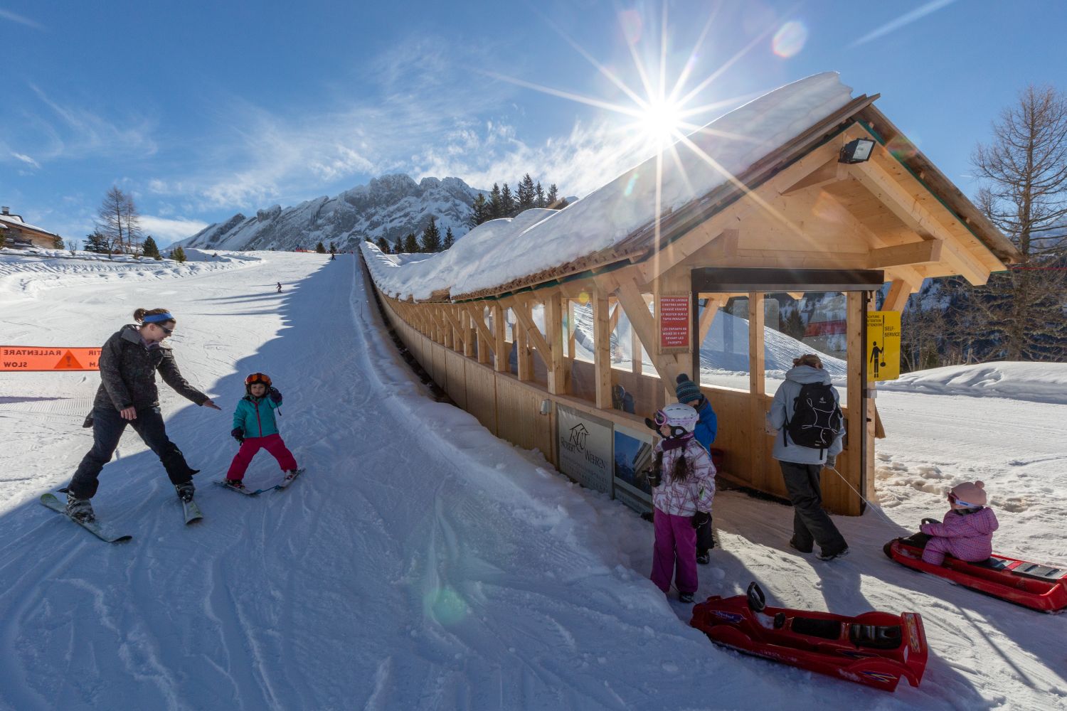 Espace récréatif de Frience à Gryon