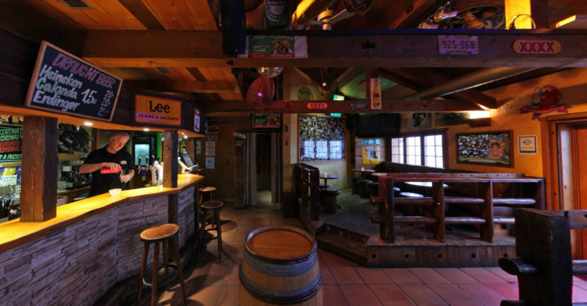 Charlie's Bar, après-ski à Villard, Alpes vaudoises