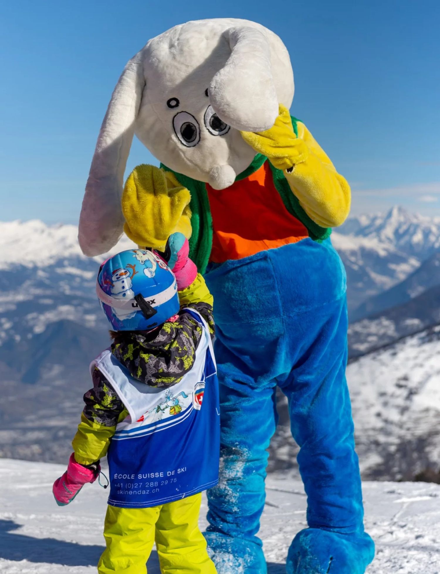 Aire de jeux de l'Ecole suisse de ski de Nendaz à Siviez